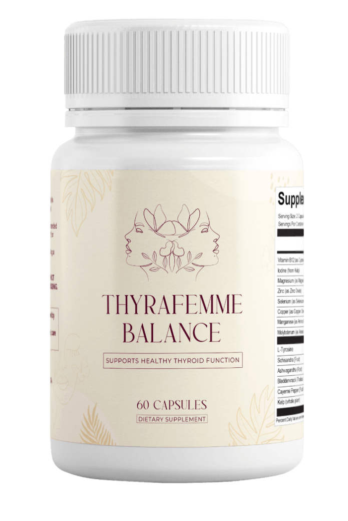 Thyrafemme Balance best natural thyroid balance supplement