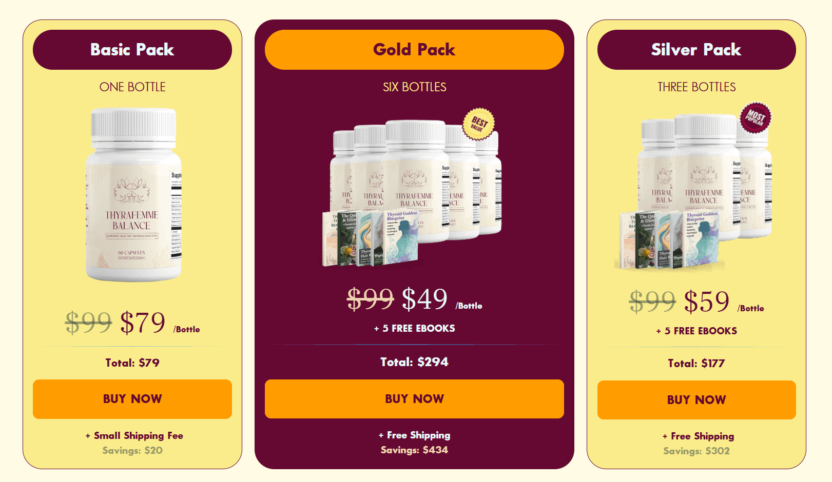 Thyrafemme Balance buy while best offer last